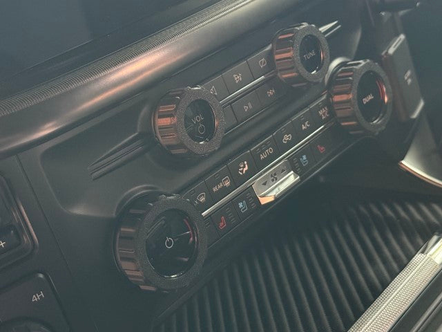 Infotainment Knob Cover - Gear Design