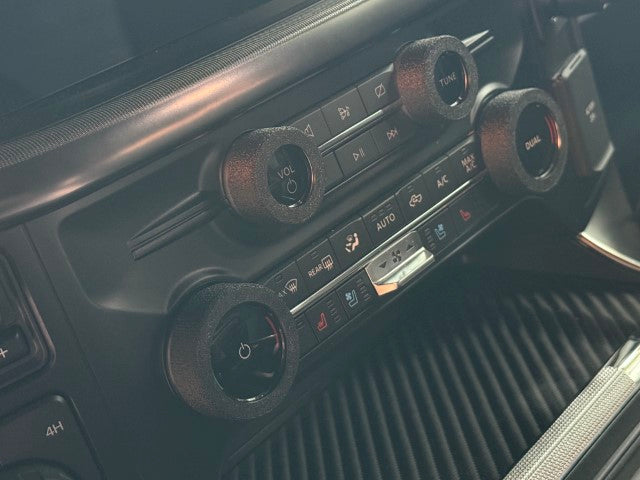 Infotainment Knob Cover - Textured Design.