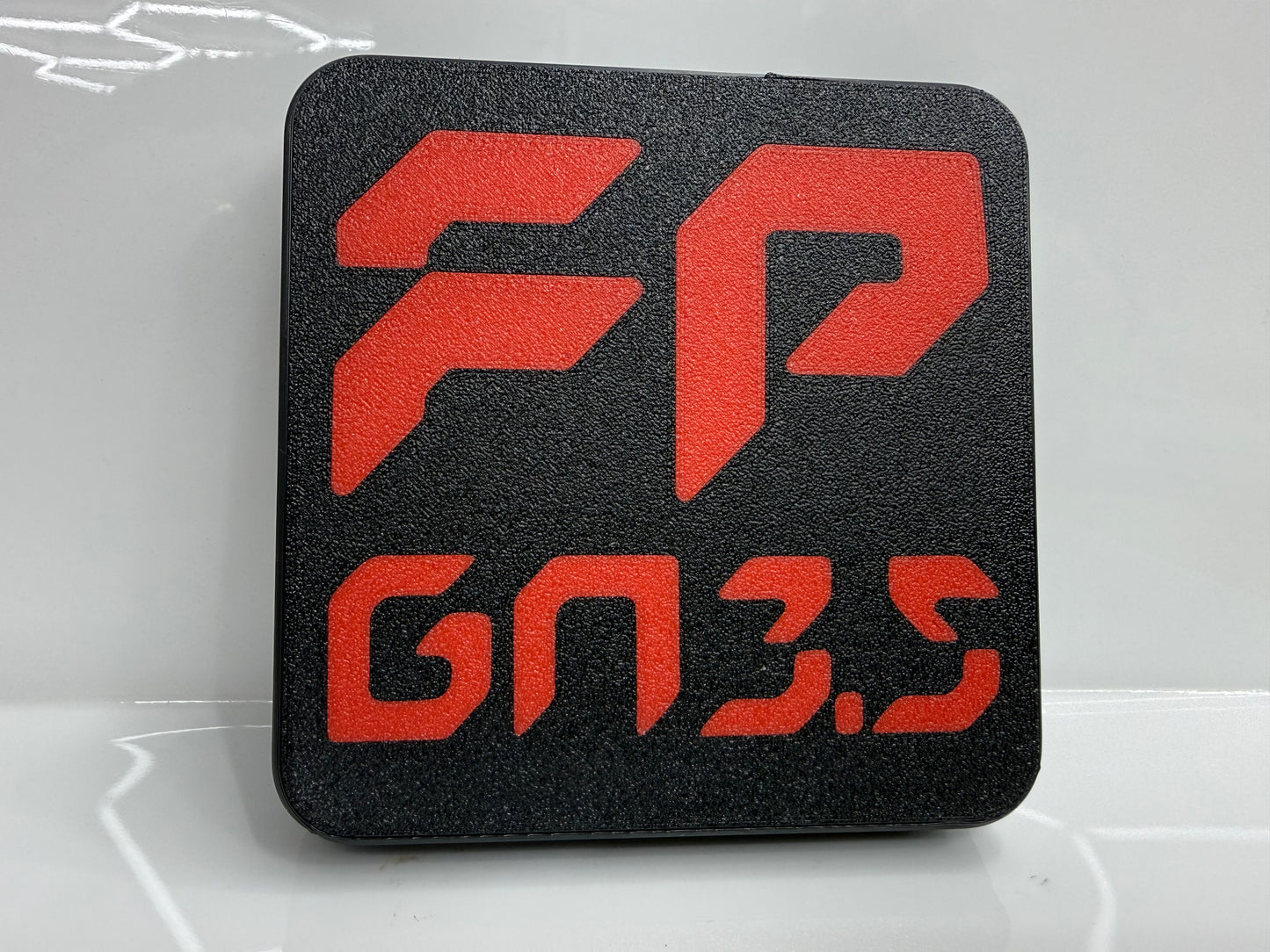 Heavy-Duty 2" Receiver Hitch Cover | UV Resistant ASA | High-Temp 3D Printed | No-Break Locking Tab | Trailer Hitch Plug