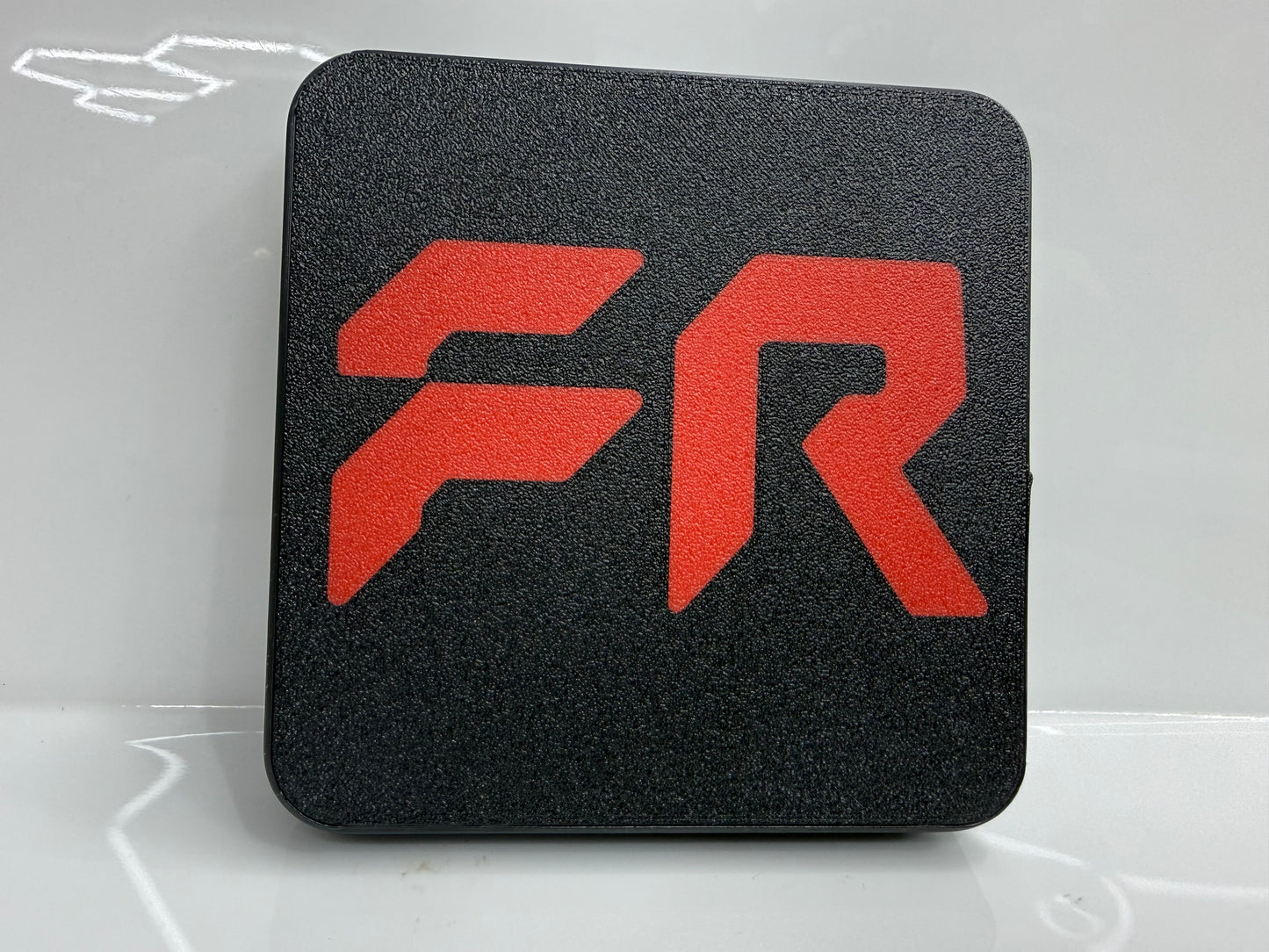 Heavy-Duty 2" Receiver Hitch Cover | UV Resistant ASA | High-Temp 3D Printed | No-Break Locking Tab | Trailer Hitch Plug