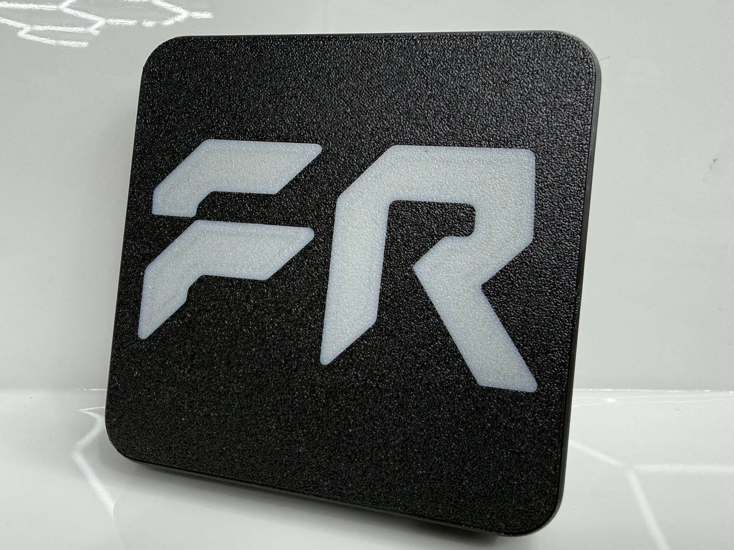Heavy-Duty 2" Receiver Hitch Cover | UV Resistant ASA | High-Temp 3D Printed | No-Break Locking Tab | Trailer Hitch Plug