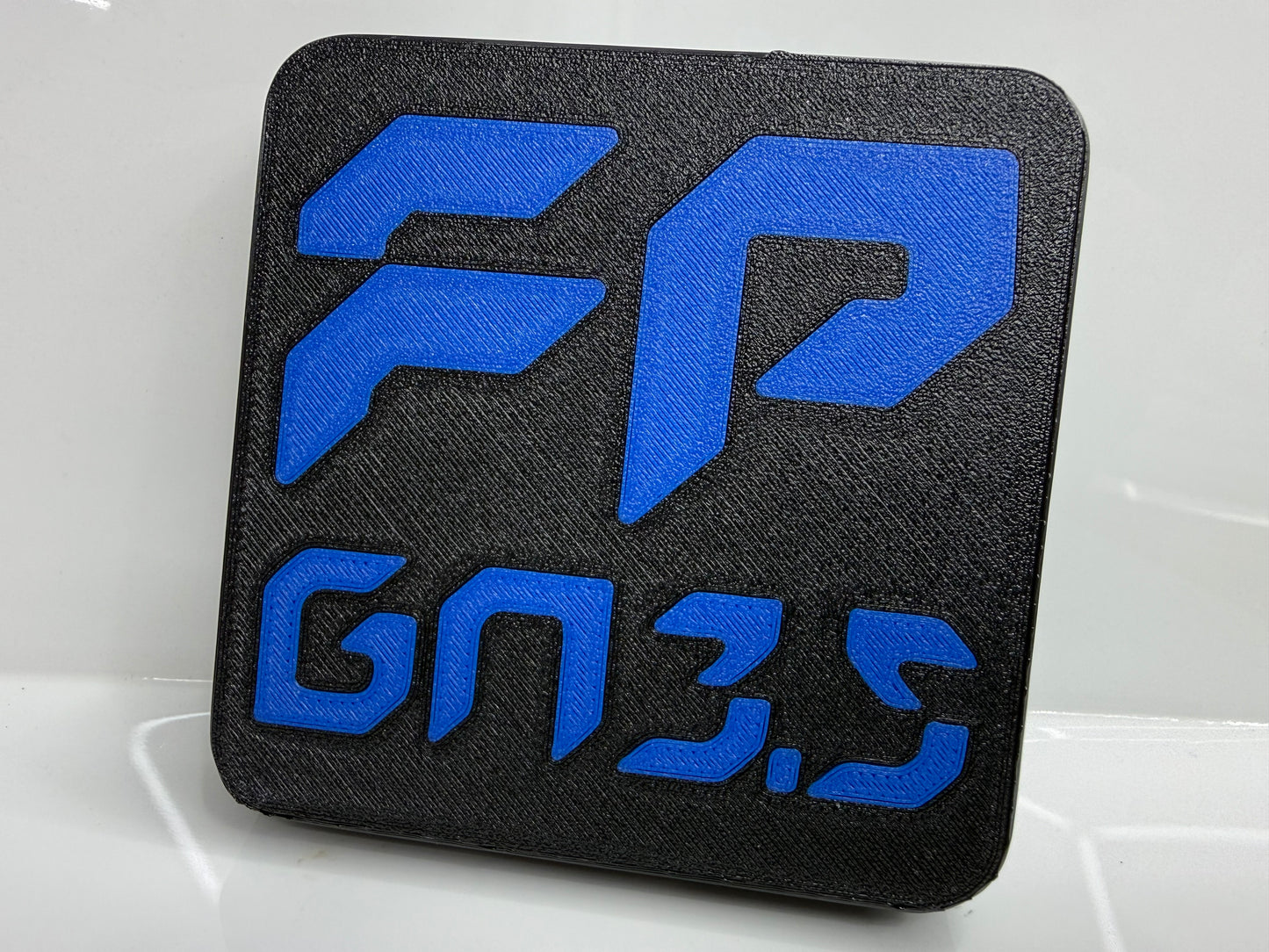 Heavy-Duty 2" Receiver Hitch Cover | UV Resistant ASA | High-Temp 3D Printed | No-Break Locking Tab | Trailer Hitch Plug