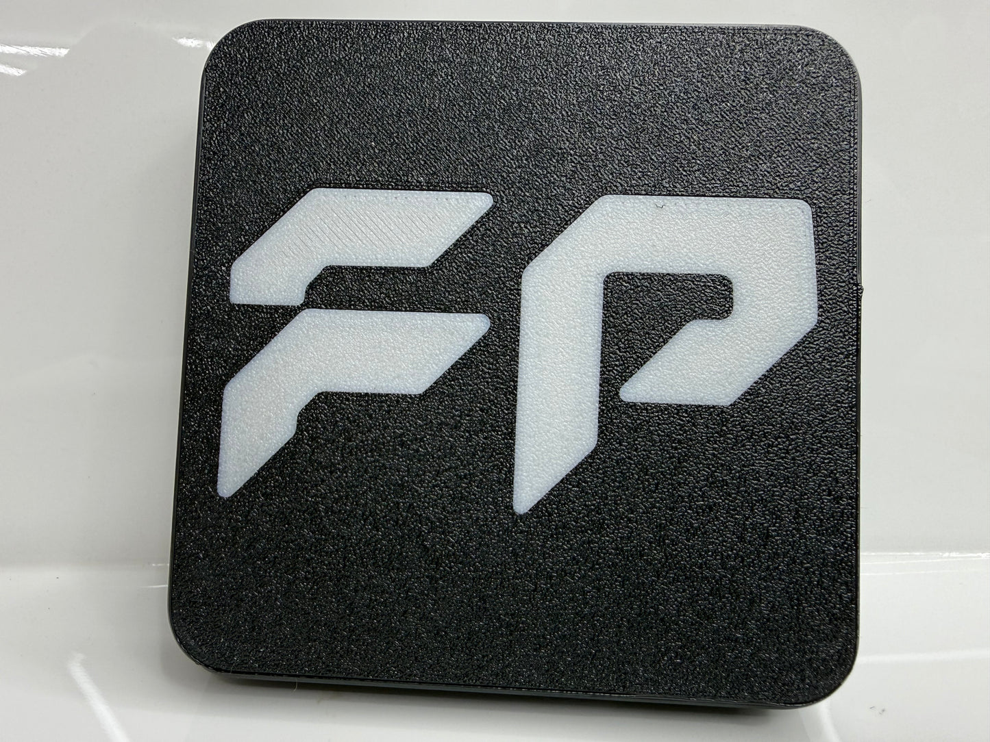 Heavy-Duty 2" Receiver Hitch Cover | UV Resistant ASA | High-Temp 3D Printed | No-Break Locking Tab | Trailer Hitch Plug