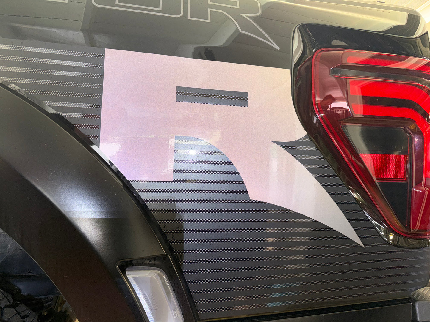 Raptor R decal