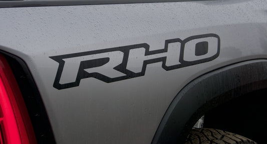 Ram Rho Window Sticker 2025+ RAM / RHO GRAPIHCS & DECALS – Anchor Room