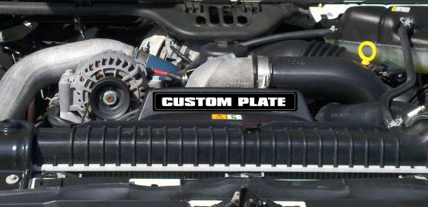 Aluminum Radiator Plate - Custom Plate (2003-2007 Superduty 6.0L ...