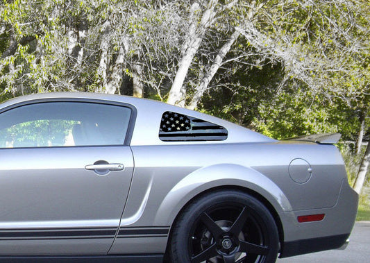Quarter Window American Flag (2005-2009 Mustang)
