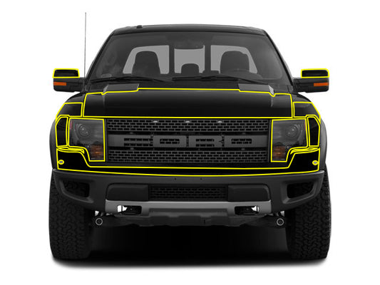 Paint Protection - Front Kit (2010-2014 Raptor)
