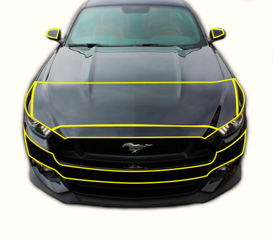 Paint Protection - Front Kit (2015-2017 Mustang GT/V6/EcoBoost)