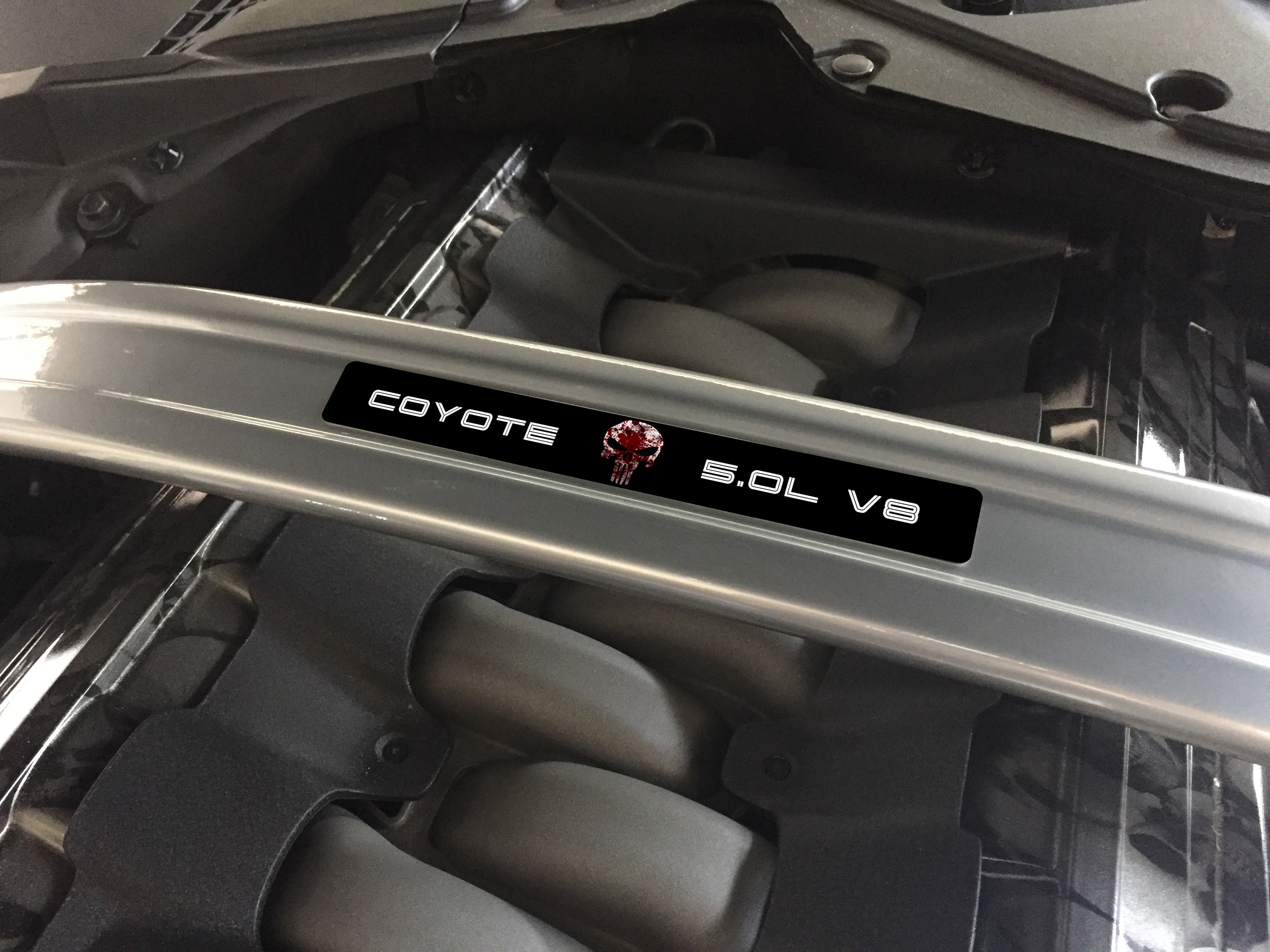 Aluminum Strut Tower Plate [S15] Punisher Blood (2011-2024+Mustang ...