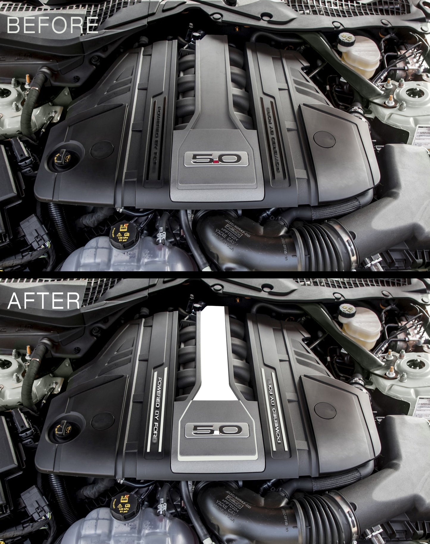 Combo 1 Intake Decal Accents (2018-2023 Mustang)