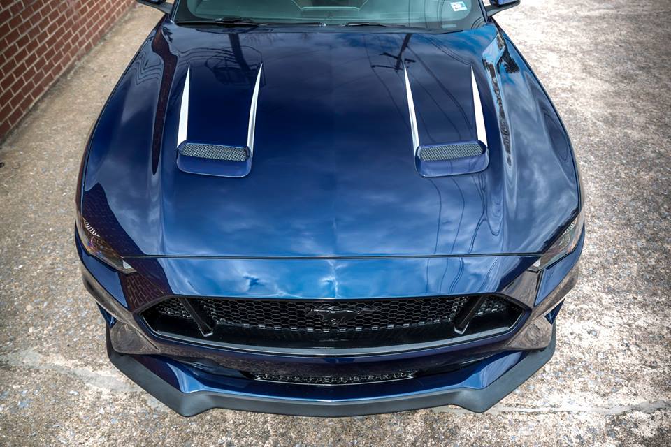 Hood Accent Decals (2018-2023 Mustang)