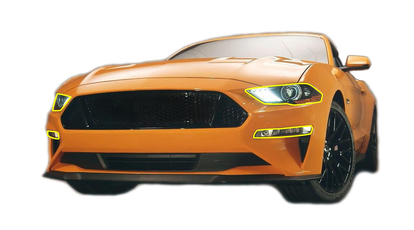 Paint Protection - Front Lens Kit (2018-2023 Mustang)