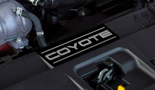 Aluminum Radiator Plate [S21] Coyote Lines (2018-2023 Mustang)
