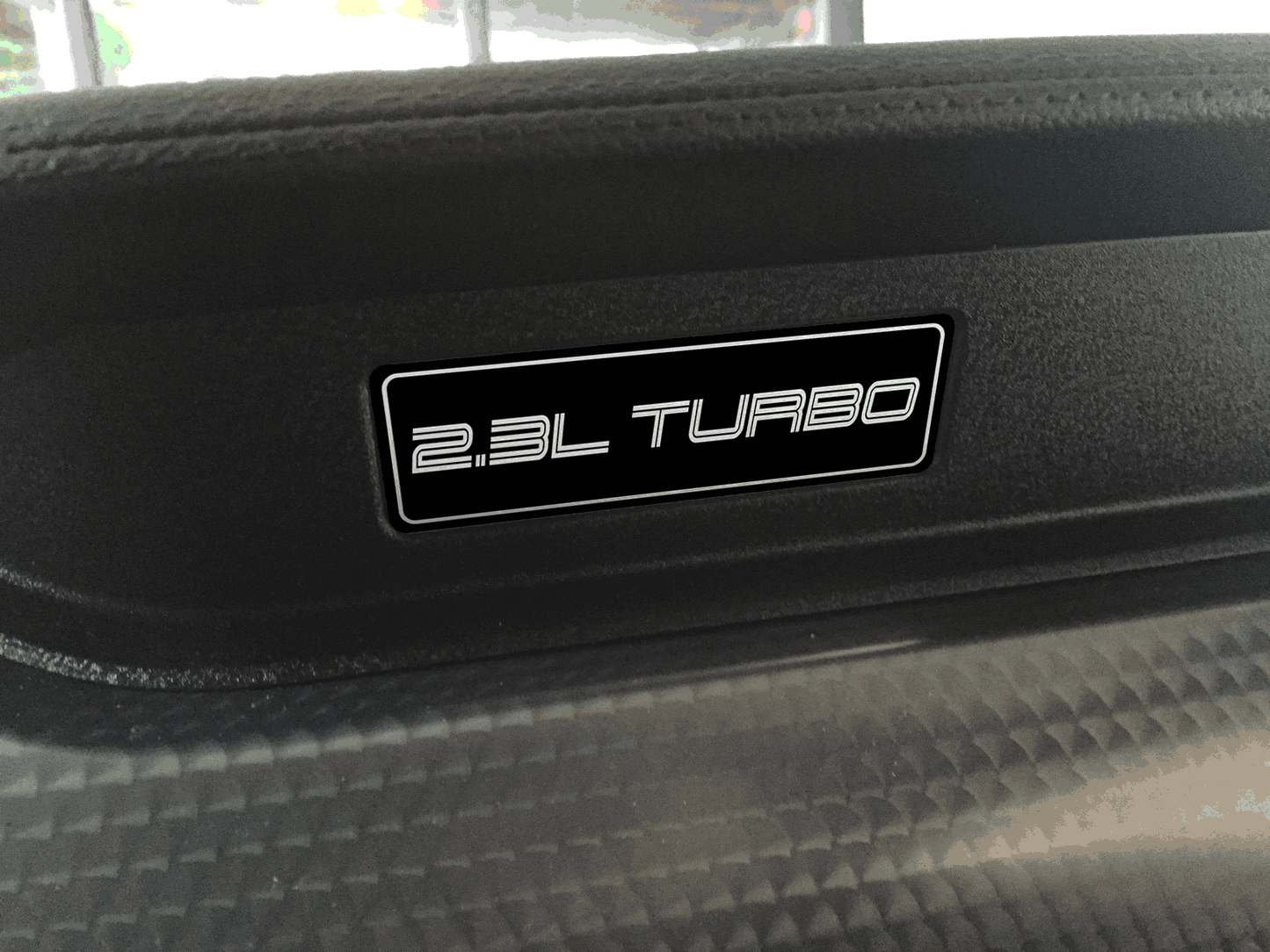Aluminum Dash Plate [S27] 2.3L Turbo (2015-2017 Mustang)