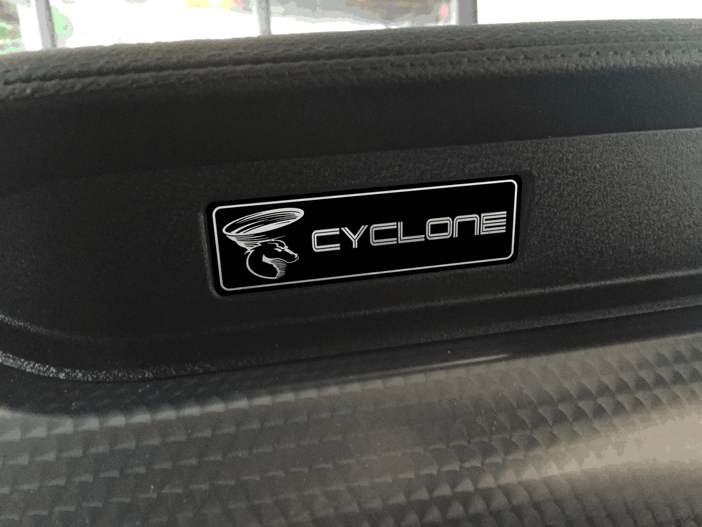 Aluminum Dash Plate [S26] Cyclone Border (2015-2017 Mustang)