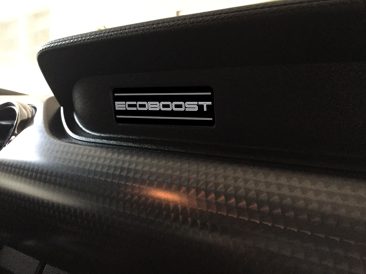 Aluminum Dash Plate [S34] EcoBoost  (2015-2017 Mustang)