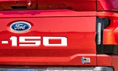 Rear Tailgate Letter Inserts (2020-2023 F150)