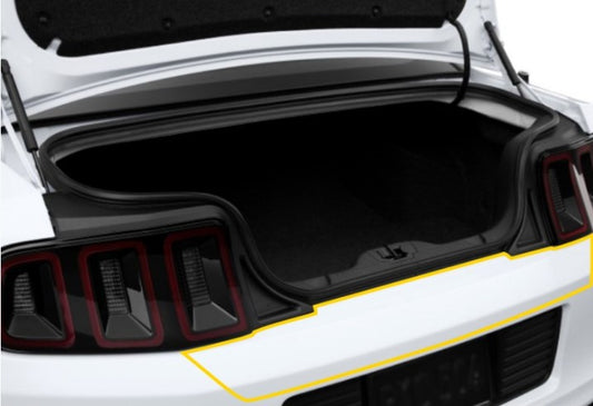 Paint Protection - Trunk / Top Bumper Protection (2010-2014 Mustang)