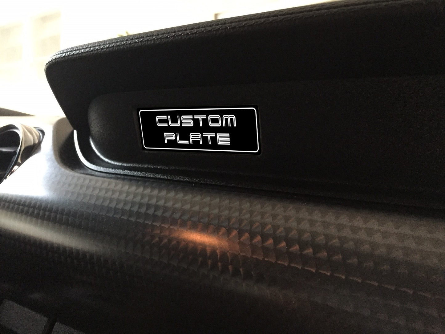 Printed Custom Dash Plate (2015-2017 Mustang)