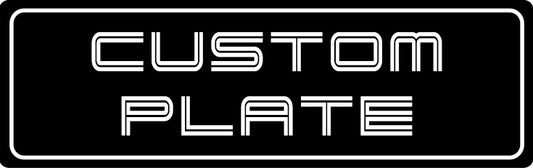 CUSTOM PLATES