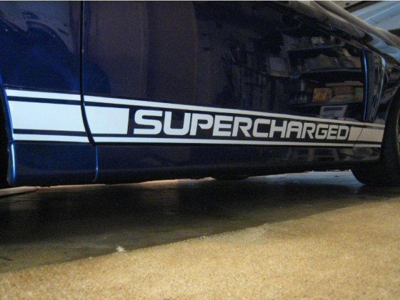 Yellow Rocker Panel Decals Rocker Panel Decals Standard (1999-2004 Mustang) – Anchor Room