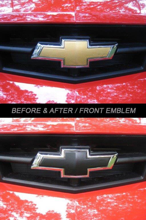 Emblem Black Out Decals (2014-2015 Camaro)