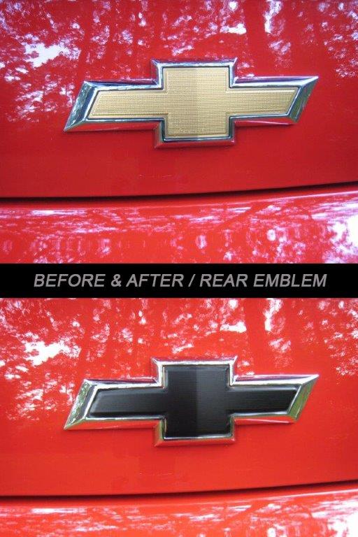 Emblem Black Out Decals (2014-2015 Camaro)
