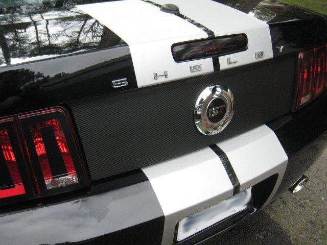 Trunk Center Black Out Panel (2005-2009 Mustang)