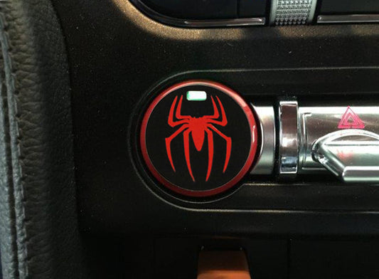 Push Button Decal "Spider-Man" (2015-2023 Mustang)