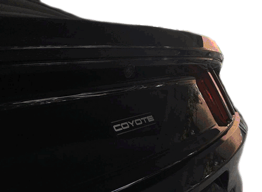 Aluminum Rear Decklid Plate [S21] Coyote (2015-2023 Mustang)
