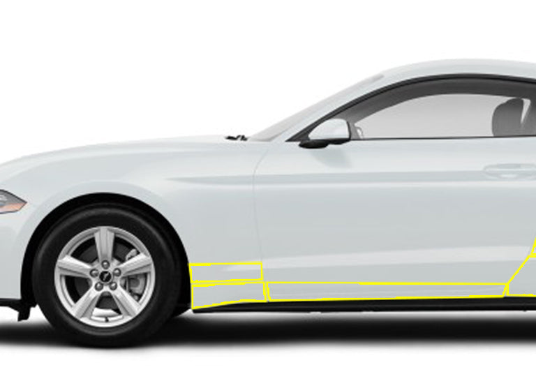 Paint Protection - Front & Rear Quarter Panels (2015-2023 Mustang)