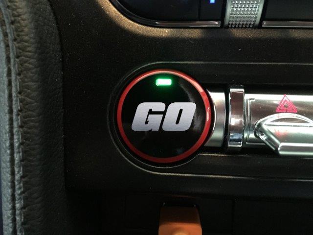 Push Button Decal "GO" (2015-2023 Mustang)